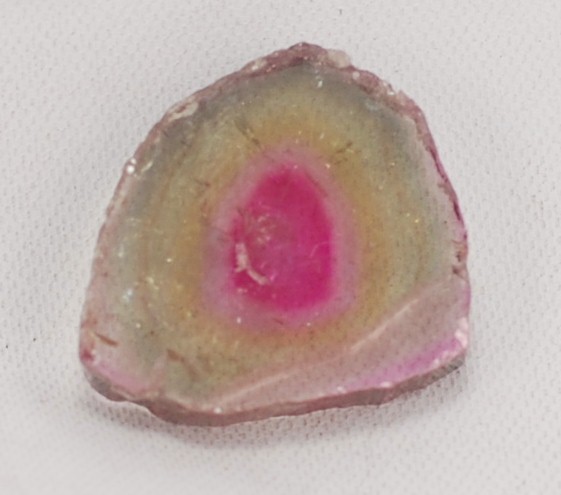 tourmaline crystal slice